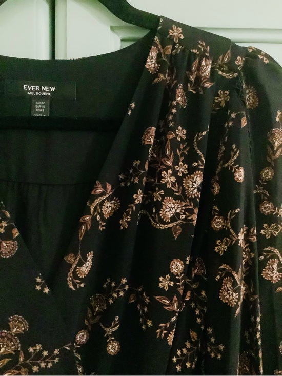 Ever New Dresses & Skirts - Ever New Dress, Floral Print, Fringe Sash Belt